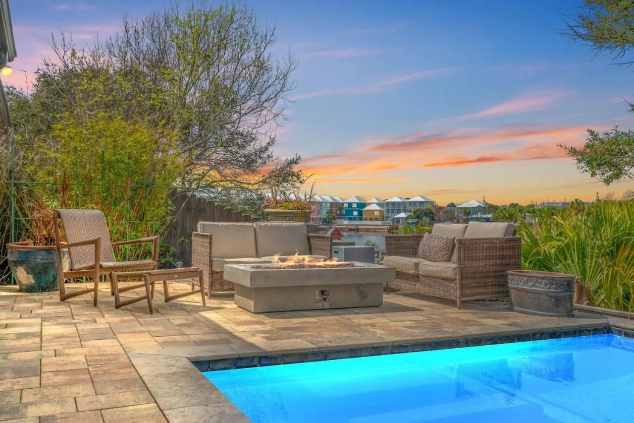 Casa De Riviera, Luxe Infinity Pool, Lakefront, Free Daily Activities, Walk To Beach Villa Panama City Beach 0*,